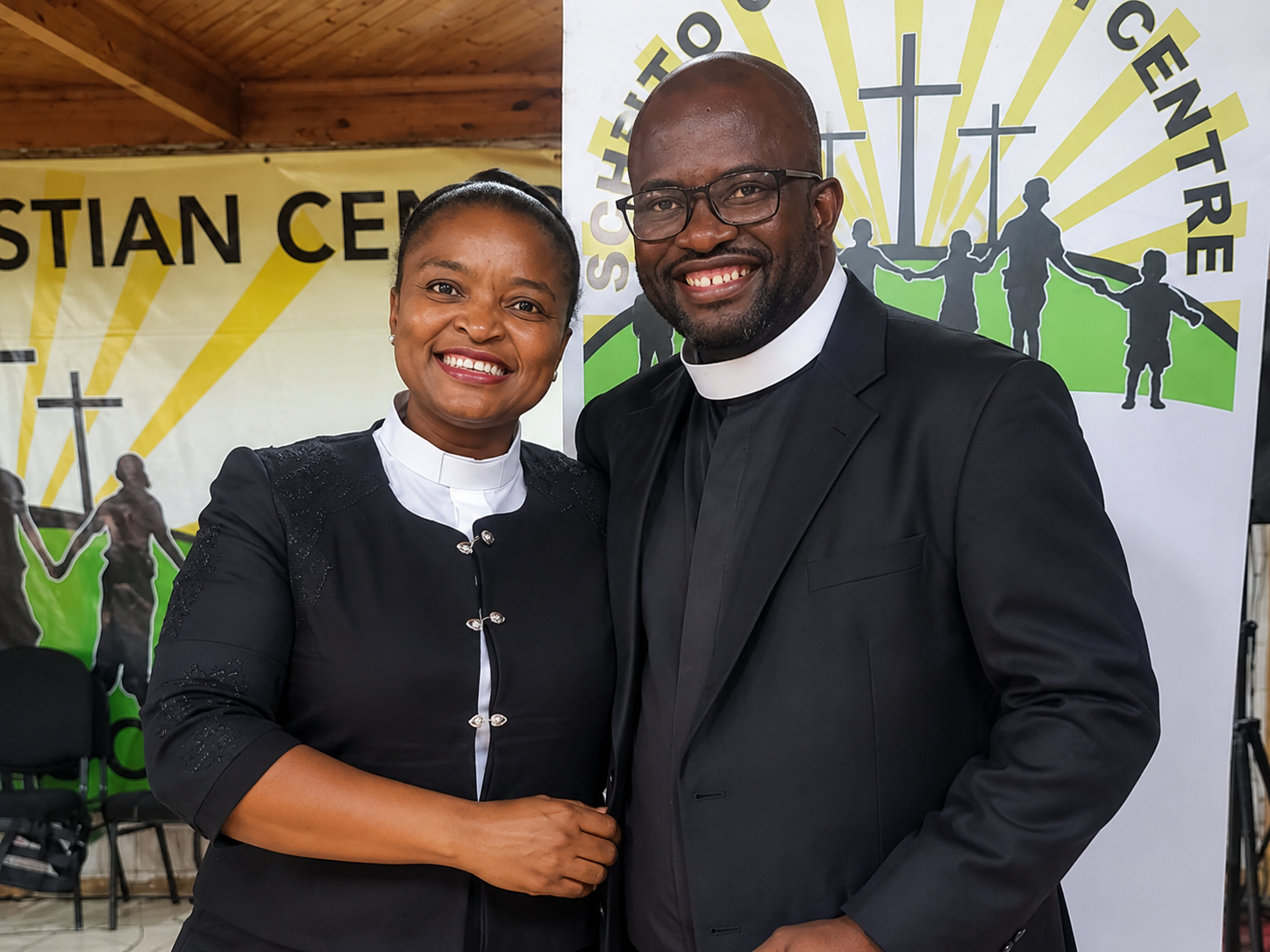 Rev. T.R. Mosia and Pastor Zandi Mosia — Senior Pastors of Soweto Christian Centre